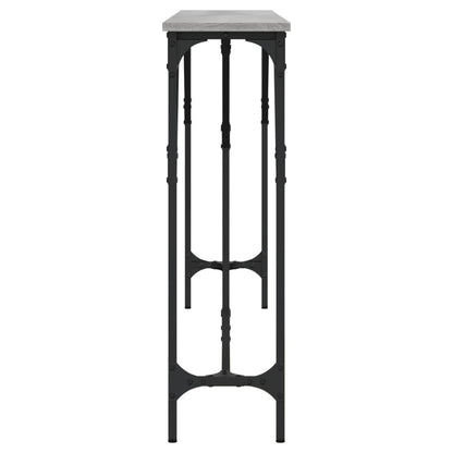 Tavolo Consolle Grigio Sonoma 180x23x75 cm in Legno Multistrato - homemem39