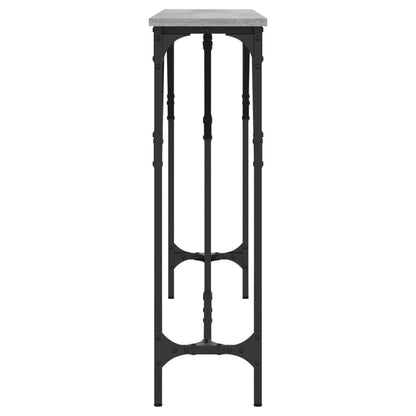Tavolo Consolle Grigio Sonoma 140x23x75 cm in Legno Multistrato - homemem39