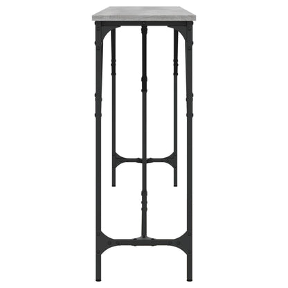 Tavolo Consolle Grigio Sonoma 200x29x75 cm in Legno Multistrato - homemem39