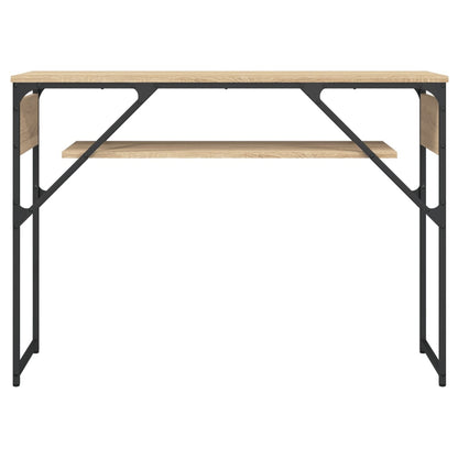 Tavolo Consolle Ripiano Rovere Sonoma 105x30x75cm Multistrato