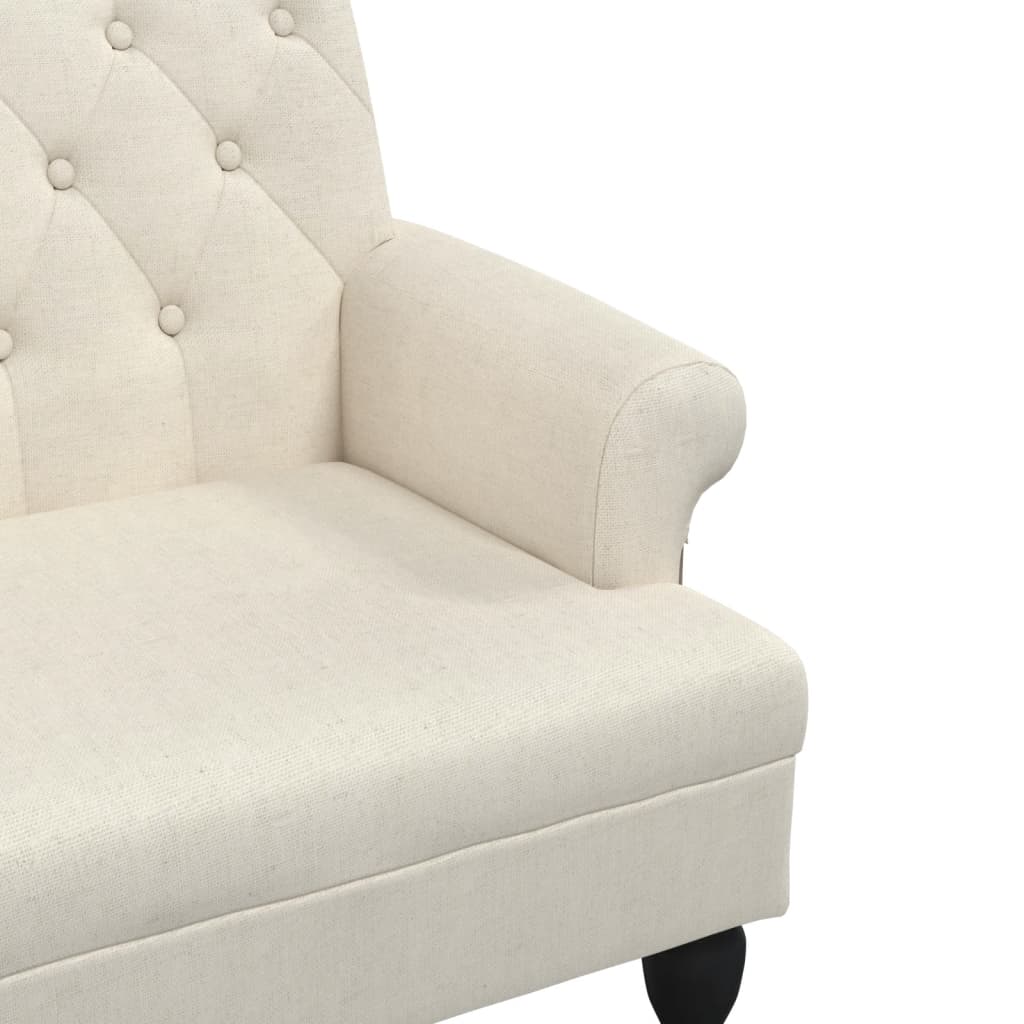 Panca con Schienale 120x62x75,5 cm in Lino