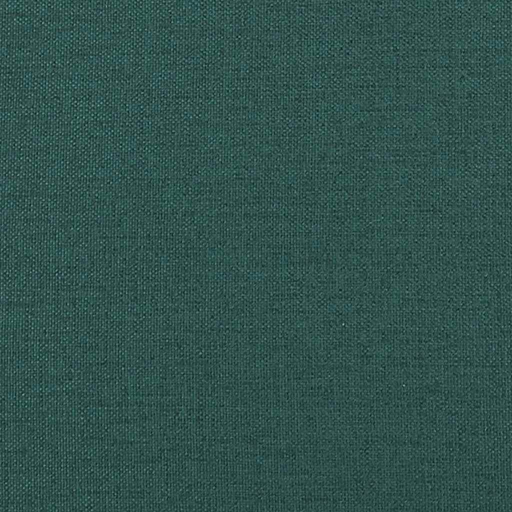 Panca con Cuscini Verde Scuro 113x64,5x75,5 cm in Tessuto - homemem39