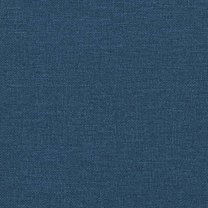 Panca con Cuscini Blu 113x64,5x75,5 cm in Tessuto - homemem39