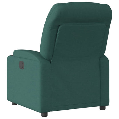 Poltrona Reclinabile in Tessuto Verde Scuro | homemem39
