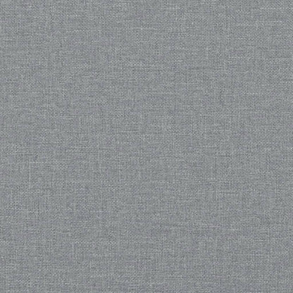 Reclining Armchair in Light Gray Fabric