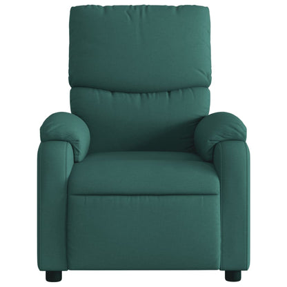 Poltrona Reclinabile in Tessuto Verde Scuro | homemem39
