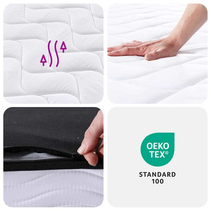 Materasso a Molle Bonnel Medio 200x200 cm King Size - homemem39