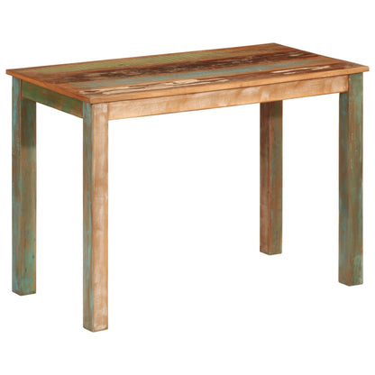 Tavolo da Pranzo 110x55x76 cm in Legno Massello di Recupero - homemem39