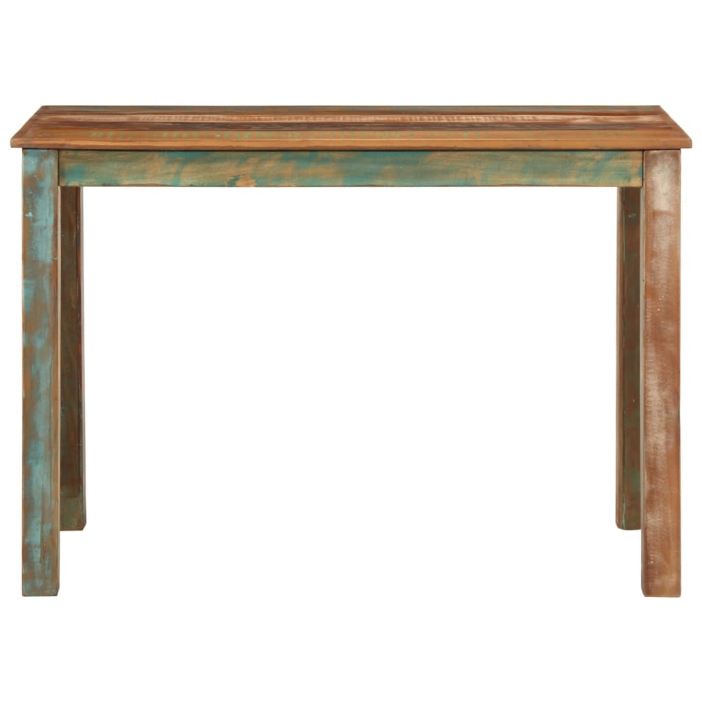 Tavolo da Pranzo 110x55x76 cm in Legno Massello di Recupero - homemem39