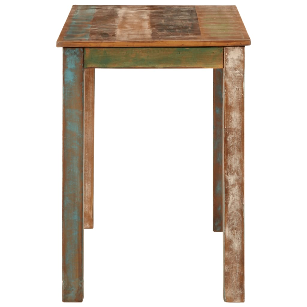 Tavolo da Pranzo 110x55x76 cm in Legno Massello di Recupero - homemem39