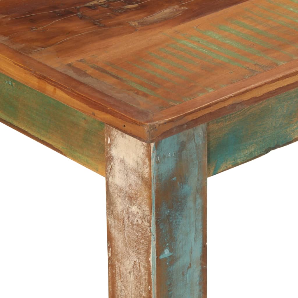 Tavolo da Pranzo 110x55x76 cm in Legno Massello di Recupero - homemem39