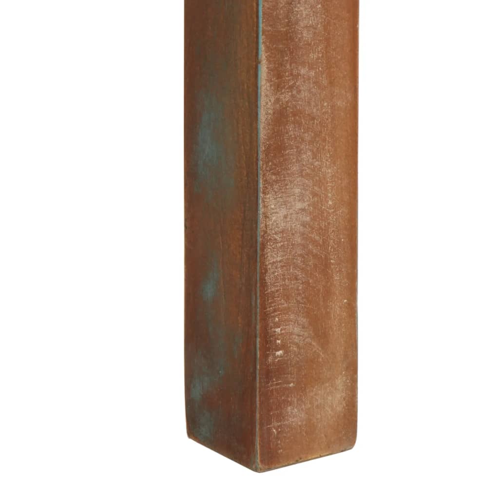Tavolo da Pranzo 110x55x76 cm in Legno Massello di Recupero - homemem39