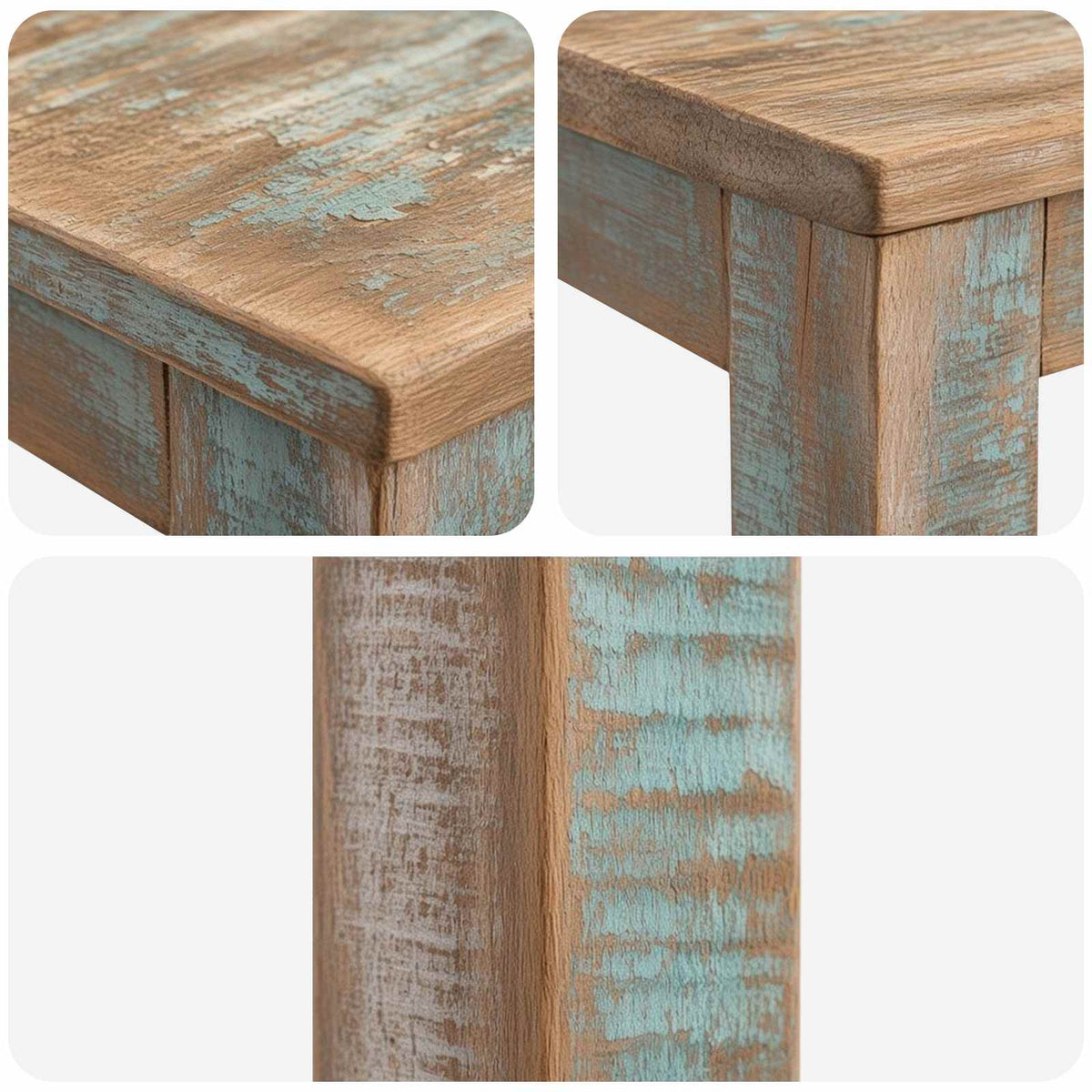 Tavolo da bar 110 x 55 x 100 cm Legno massello riciclato