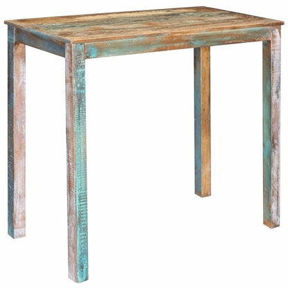 Tavolo da bar 110 x 55 x 100 cm Legno massello riciclato