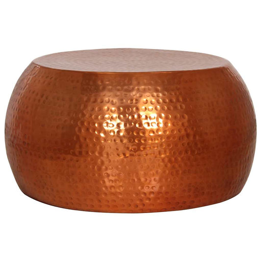 Tavolino da Salotto in Ottone Ø55x28 cm in Alluminio | homemem39