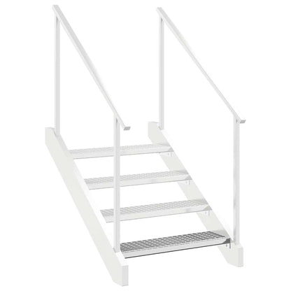 Gradino in Griglia 70x24x7 cm Acciaio Zincato | homemem39