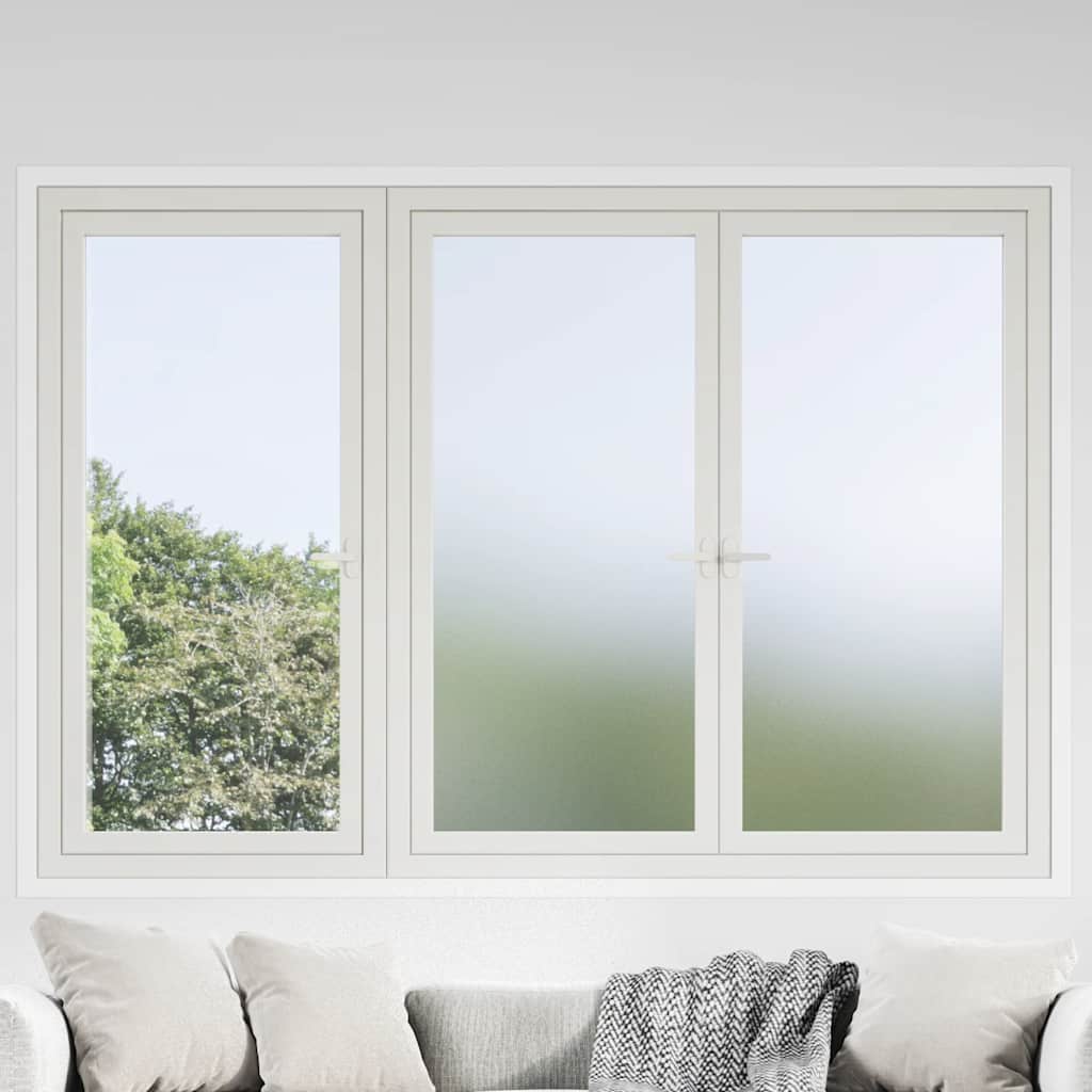 Pellicole per Finestre Smerigliate Grigie in PVC