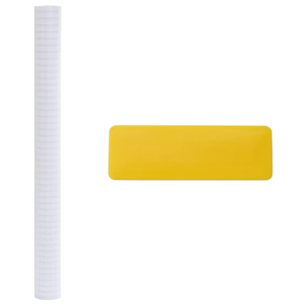 Pellicole per Finestre Design Smerigliato a Strisce in PVC