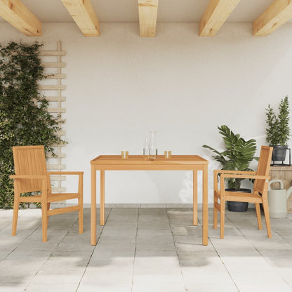 Set da Pranzo per Giardino 3 pz in Legno Massello di Teak | homemem39