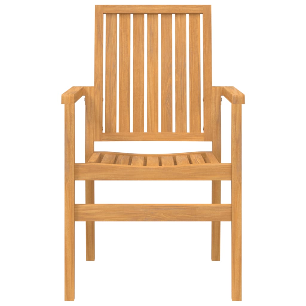 Set da Pranzo per Giardino 5 pz in Legno Massello di Teak | homemem39