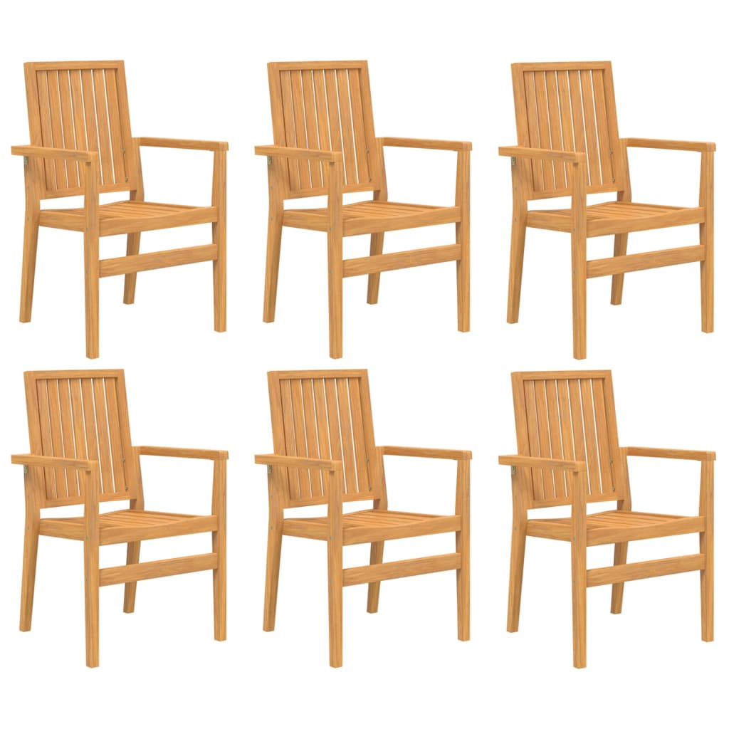 Set da Pranzo da Giardino 7 pz in Legno Massello di Teak | homemem39