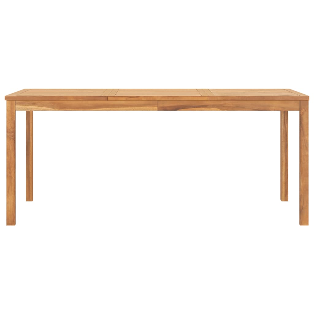 Set da Pranzo per Giardino 5 pz in Legno Massello di Teak | homemem39
