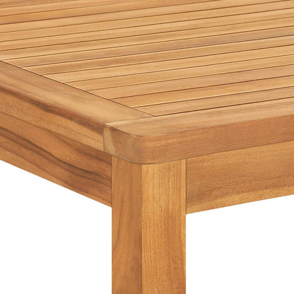 Set da Pranzo per Giardino 5 pz in Legno Massello di Teak | homemem39