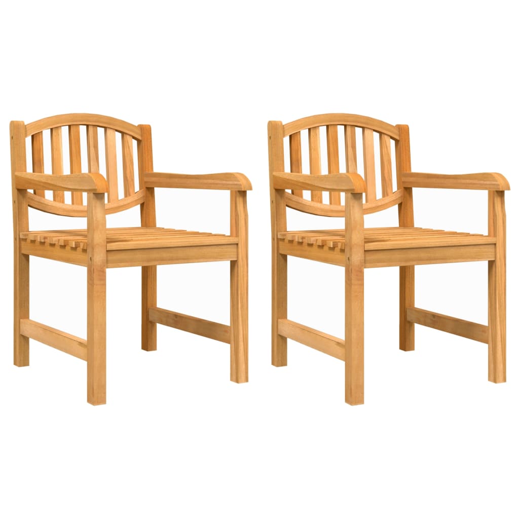 Set da Pranzo per Giardino 3 pz in Legno Massello di Teak | homemem39