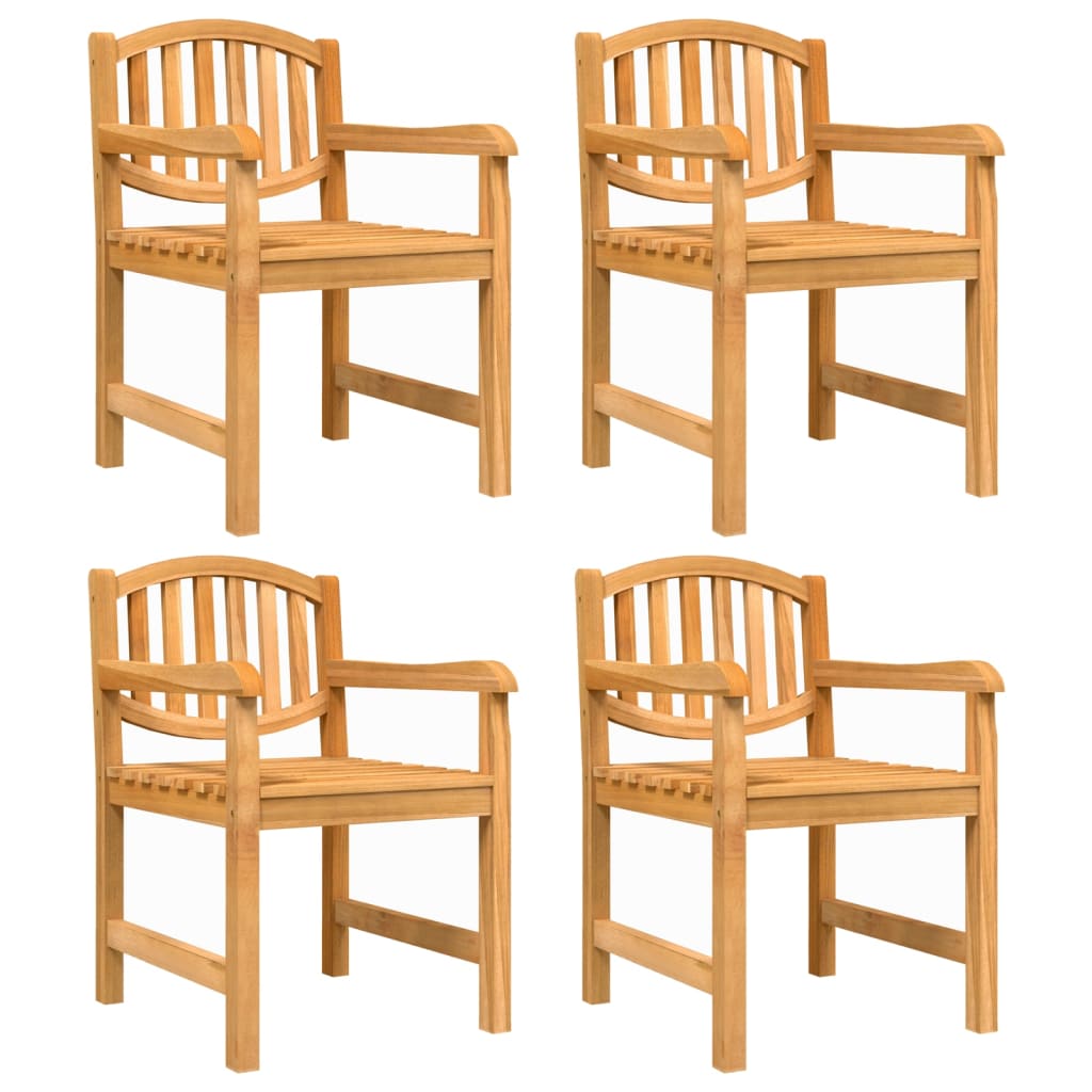 Set da Pranzo per Giardino 5 pz in Legno Massello di Teak | homemem39