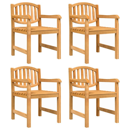 Set da Pranzo per Giardino 5 pz in Legno Massello di Teak | homemem39