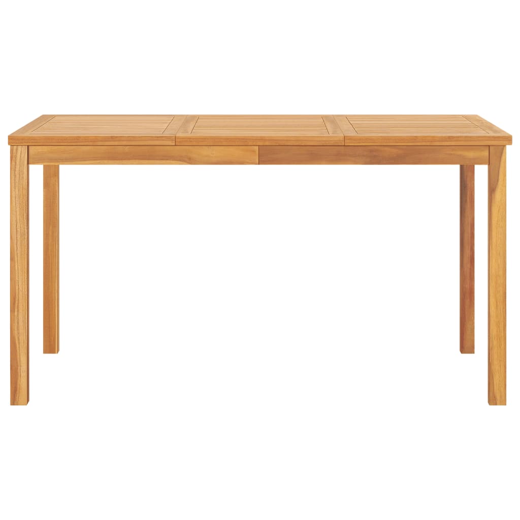 Set da Pranzo per Giardino 5 pz in Legno Massello di Teak | homemem39