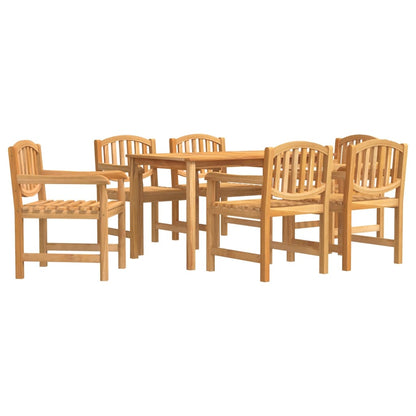 Set da Pranzo da Giardino 7 pz in Legno Massello di Teak | homemem39