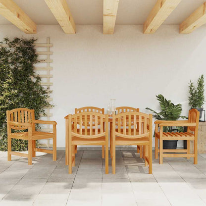 Set da Pranzo da Giardino 7 pz in Legno Massello di Teak | homemem39