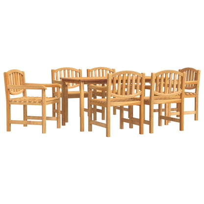 Set da Pranzo da Giardino 7 pz in Legno Massello di Teak | homemem39