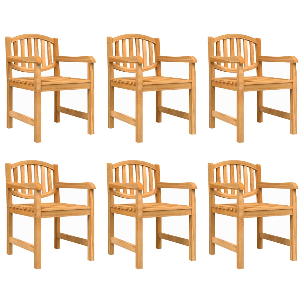 Set da Pranzo da Giardino 7 pz in Legno Massello di Teak | homemem39