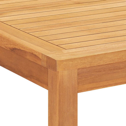 Set da Pranzo da Giardino 7 pz in Legno Massello di Teak | homemem39