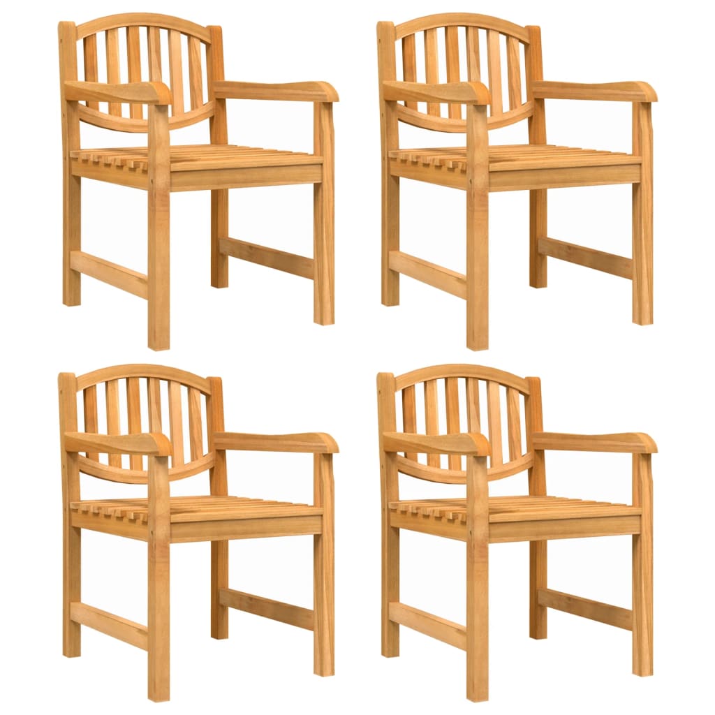 Set da Pranzo per Giardino 5 pz in Legno Massello di Teak | homemem39