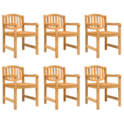 Set da Pranzo da Giardino 7 pz in Legno Massello di Teak | homemem39