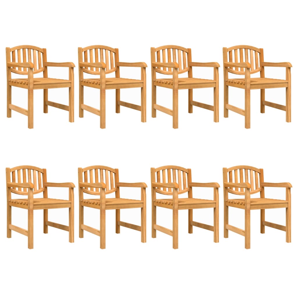 Set da Pranzo per Giardino 9 pz in Legno Massello di Teak | homemem39