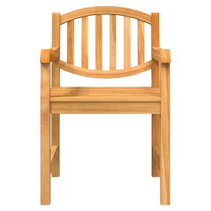 Set da Pranzo per Giardino 9 pz in Legno Massello di Teak | homemem39