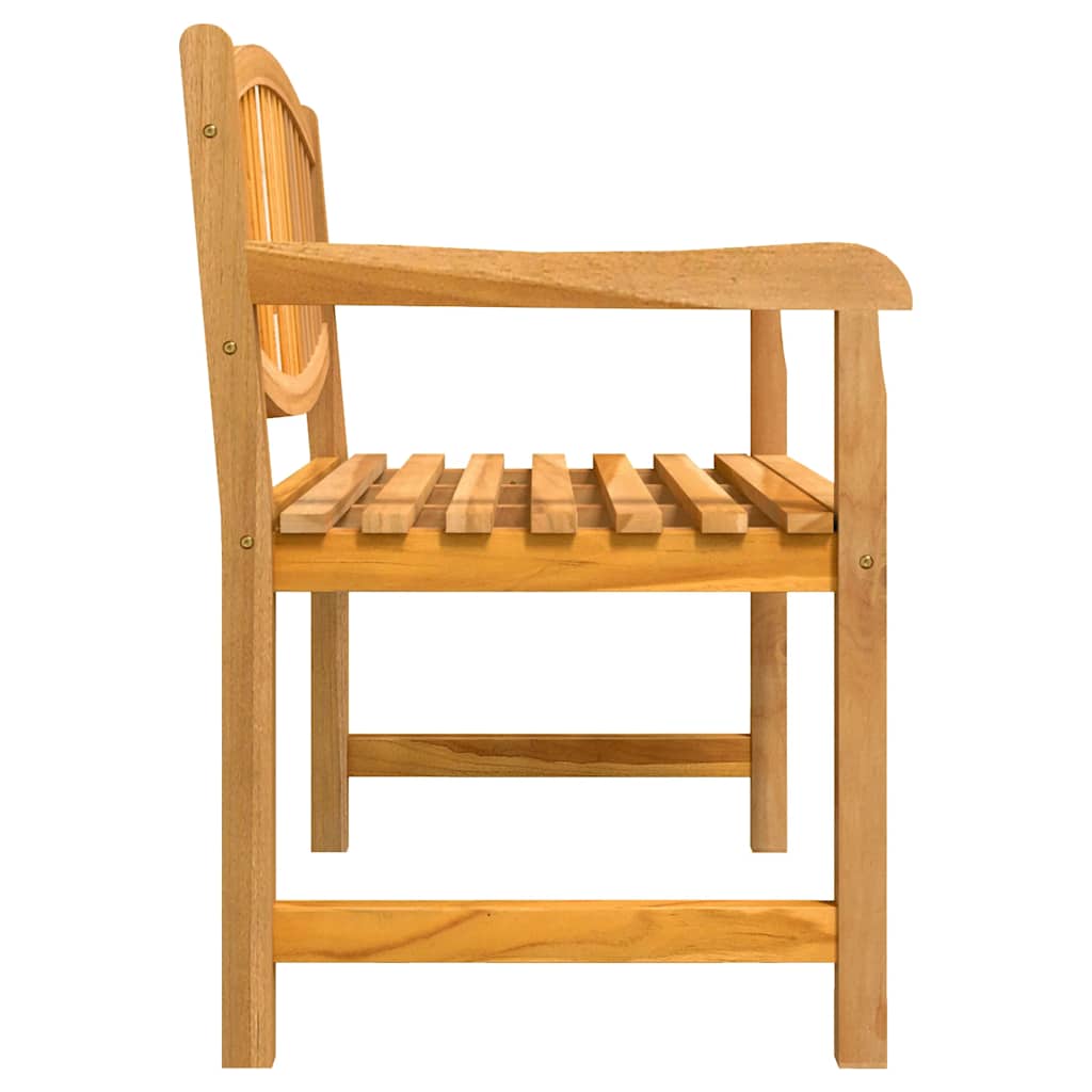 Set da Pranzo per Giardino 3 pz in Legno Massello di Teak | homemem39