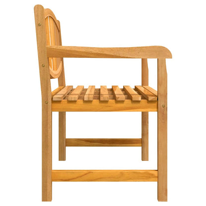 Set da Pranzo per Giardino 3 pz in Legno Massello di Teak | homemem39