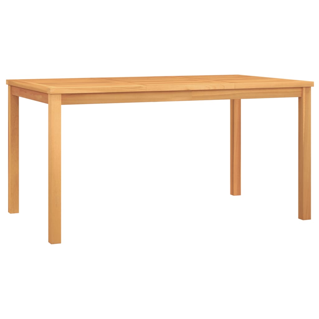 Set da Pranzo per Giardino 5 pz in Legno Massello di Teak | homemem39