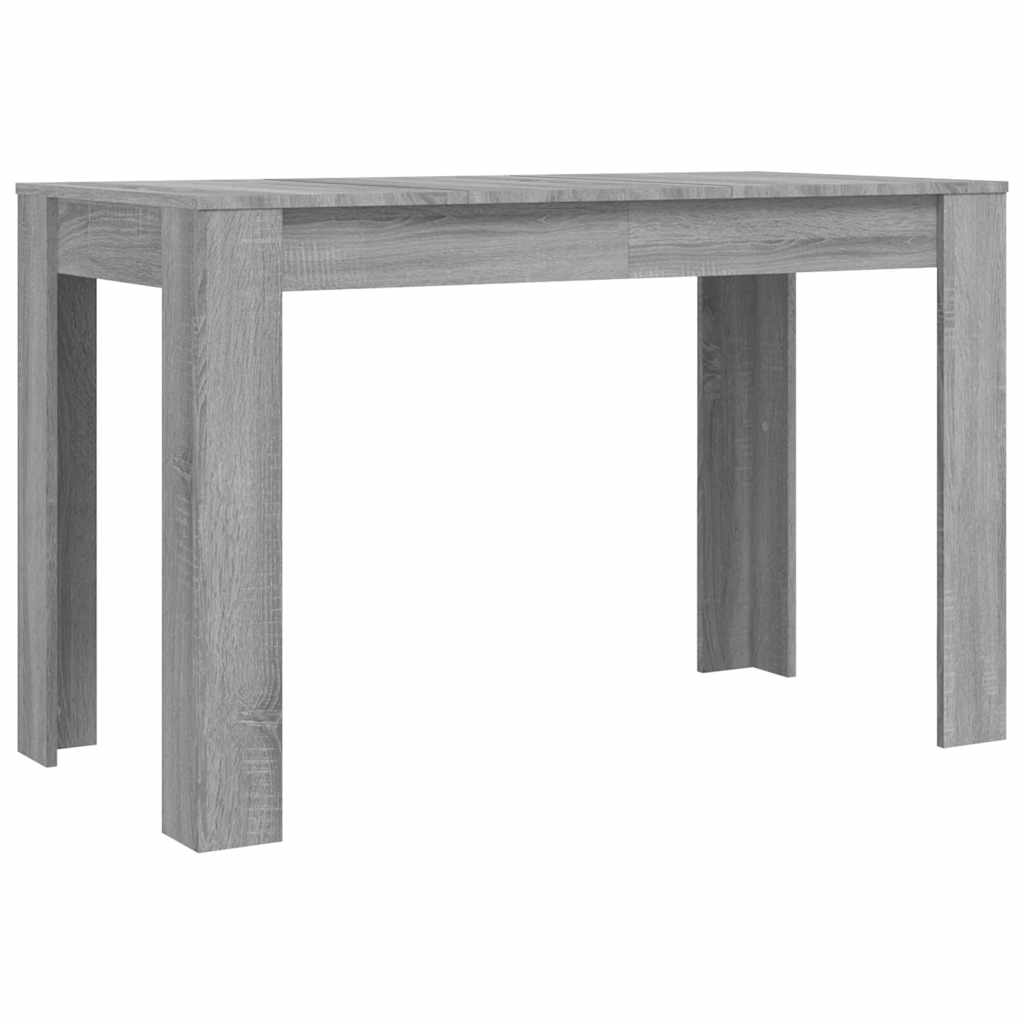 Tavolo da Pranzo Grigio Sonoma 120x60x76 cm Legno Multistrato | homemem39