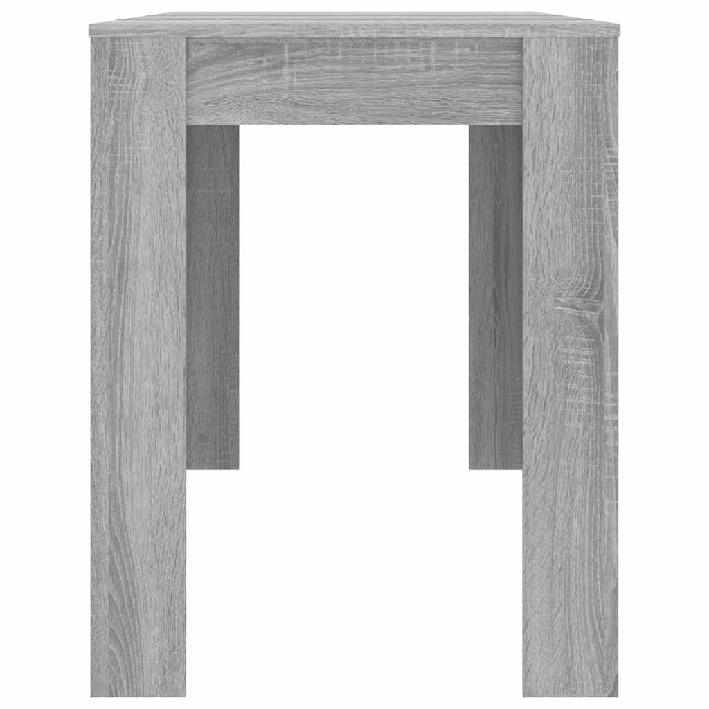 Tavolo da Pranzo Grigio Sonoma 120x60x76 cm Legno Multistrato | homemem39