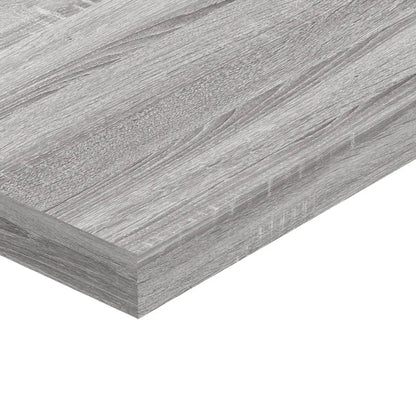 Mensole Parete 4pz Grigio Sonoma 40x10x1,5cm Legno Multistrato | homemem39