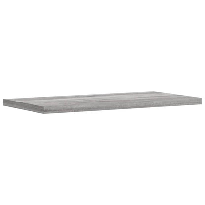 Mensole Parete 4pz Grigio Sonoma 40x20x1,5cm Legno Multistrato - homemem39