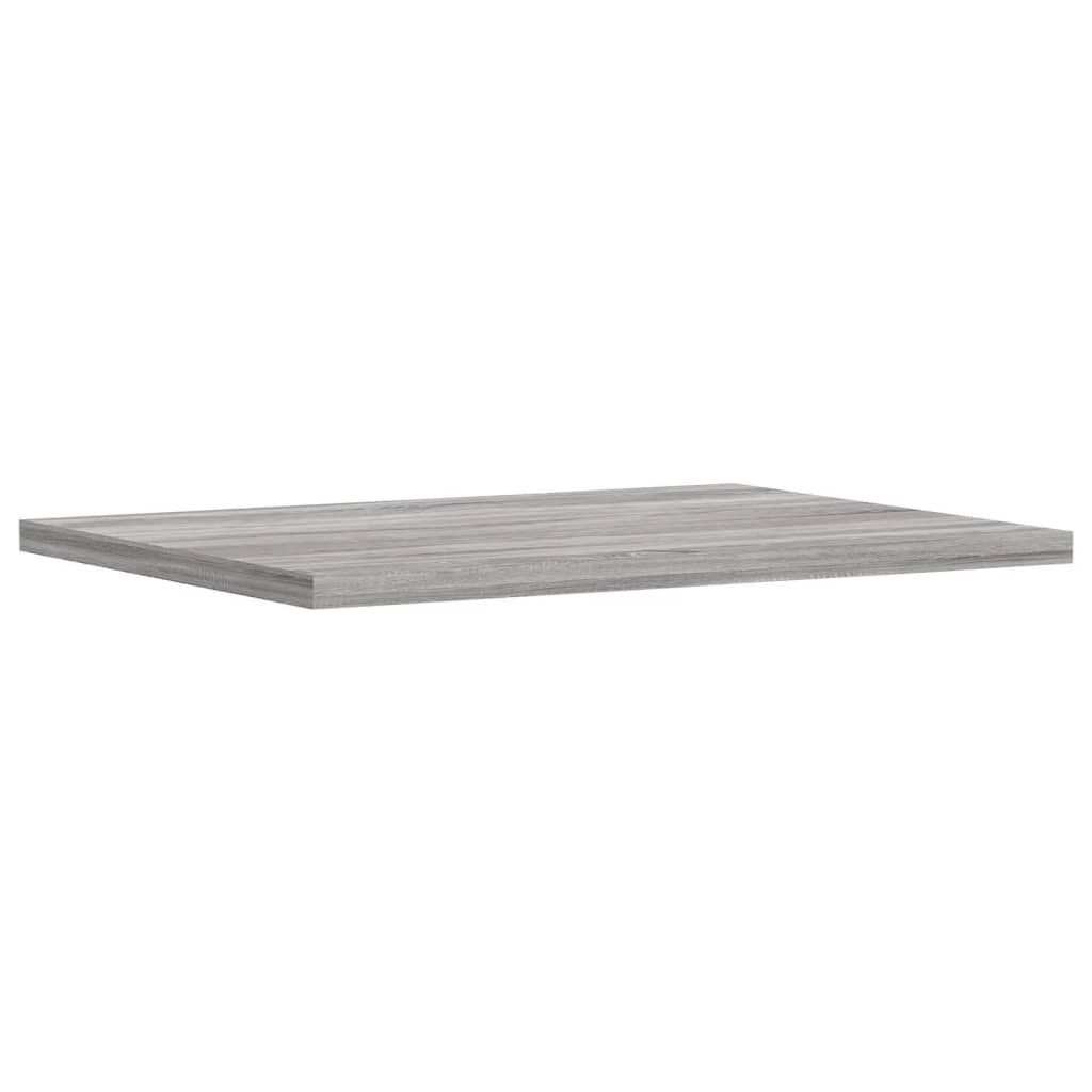 Mensole Parete 4pz Grigio Sonoma 40x30x1,5cm Legno Multistrato | homemem39