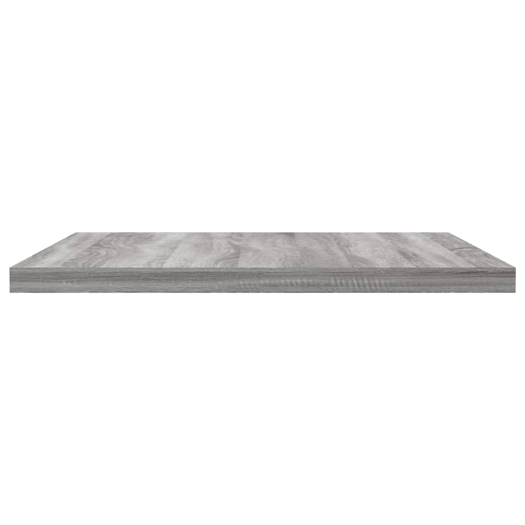 Mensole Parete 4pz Grigio Sonoma 40x30x1,5cm Legno Multistrato | homemem39