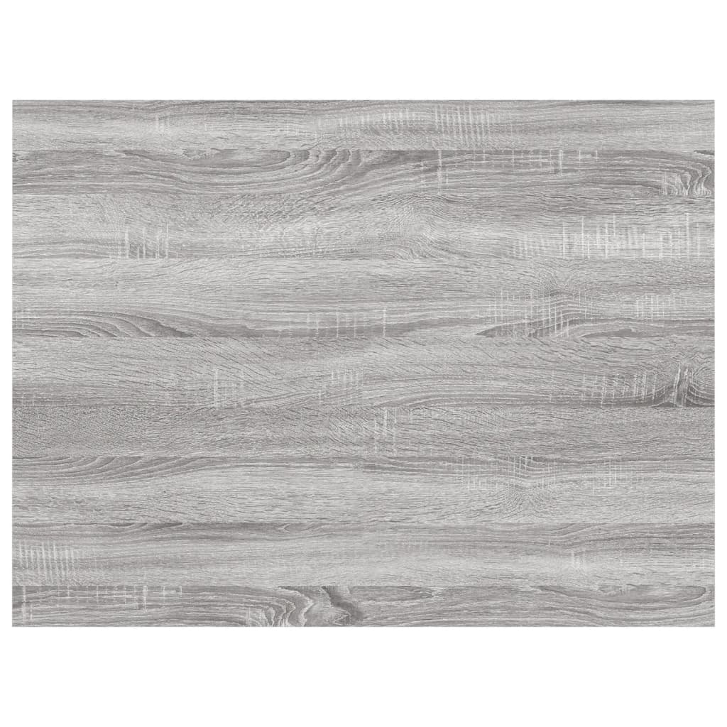 Mensole Parete 4pz Grigio Sonoma 40x30x1,5cm Legno Multistrato | homemem39